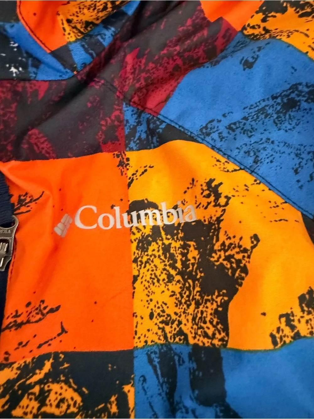 Columbia Kids' Colorblock Hooded Winter Jacket - Multicolor